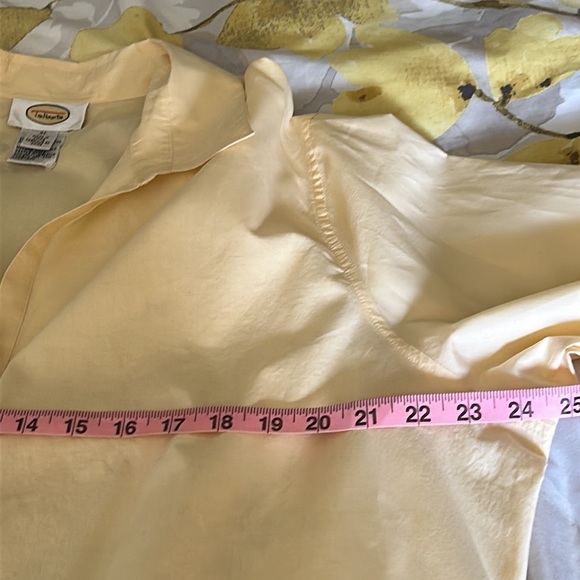 TALBOTS | XL | BUTTON DOWN ~ LONG SLEEVED TOP - Picture 7 of 8